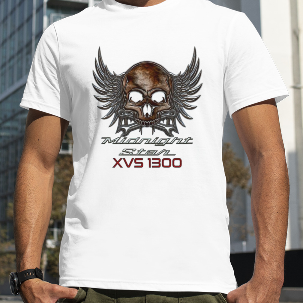 Star Skull Midnight Music Retro shirt