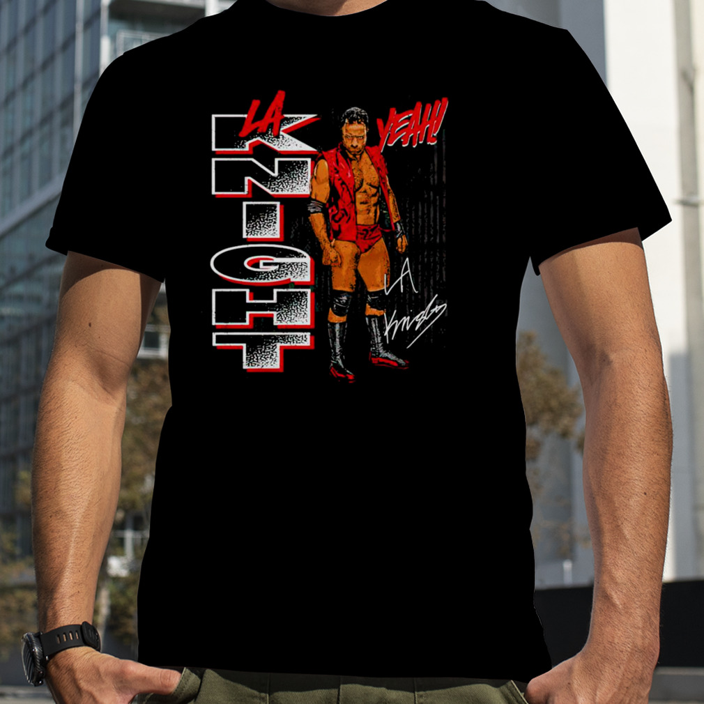 LA Knight Vertical signature shirt
