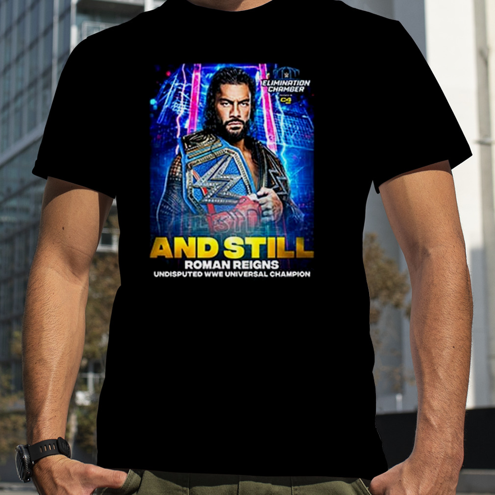 Roman Reigns remains WWE Universal Champion at Elimination Chamber 2023 Vintage T-Shirt