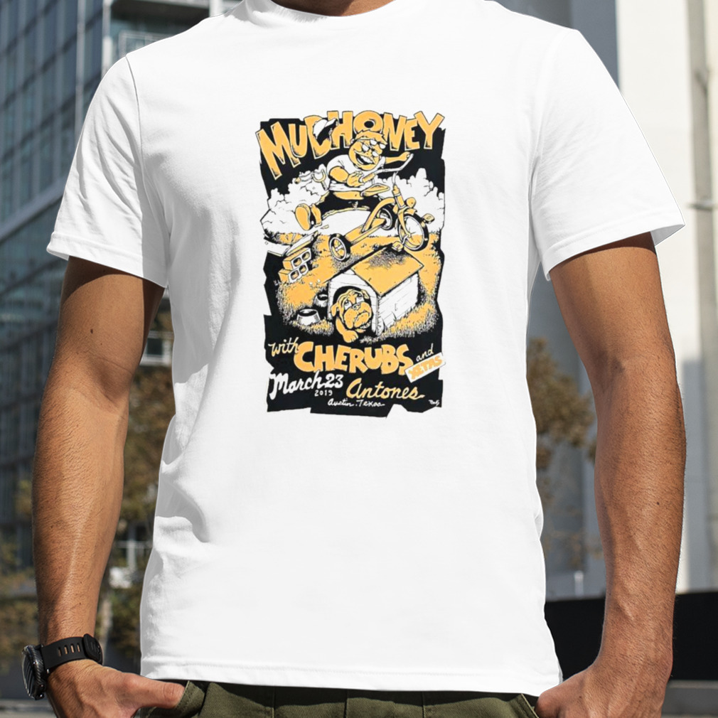 Mudhoney March 23 2019 Austin TX Poster shirt