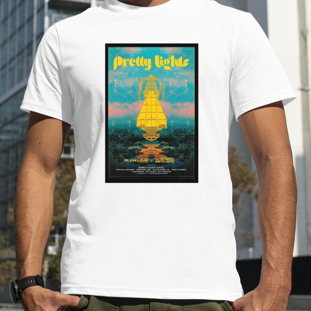 Pretty Lights 2023 Soundship Spacsystem Tour Poster shirt