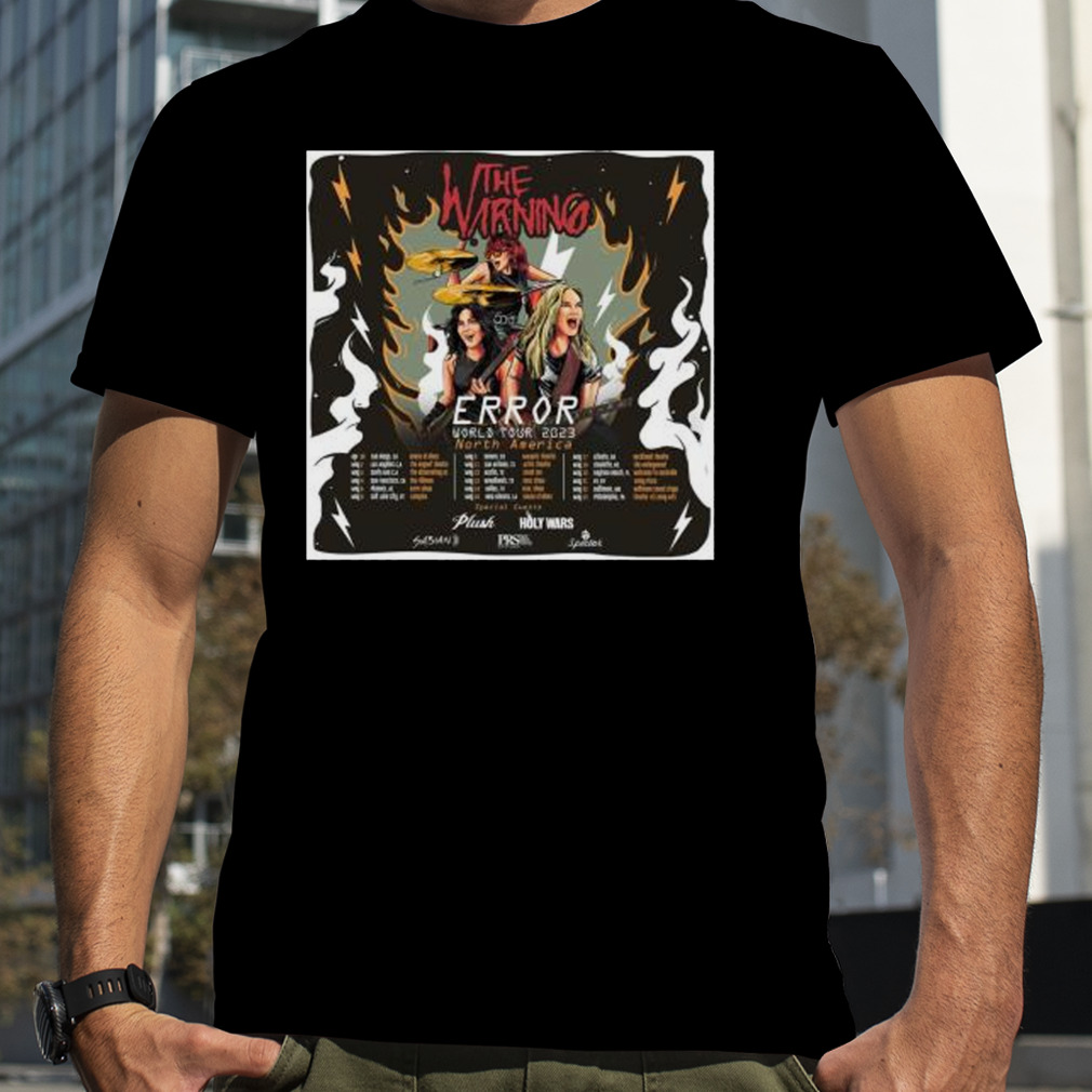 The Warning Announce U.S. ERROR Tour 2023 Shirt