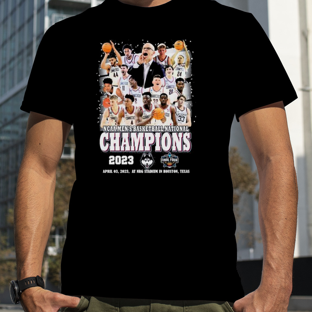 Uconn Teams Ncaa Men’s Basketball National Champions 2023 Shirt