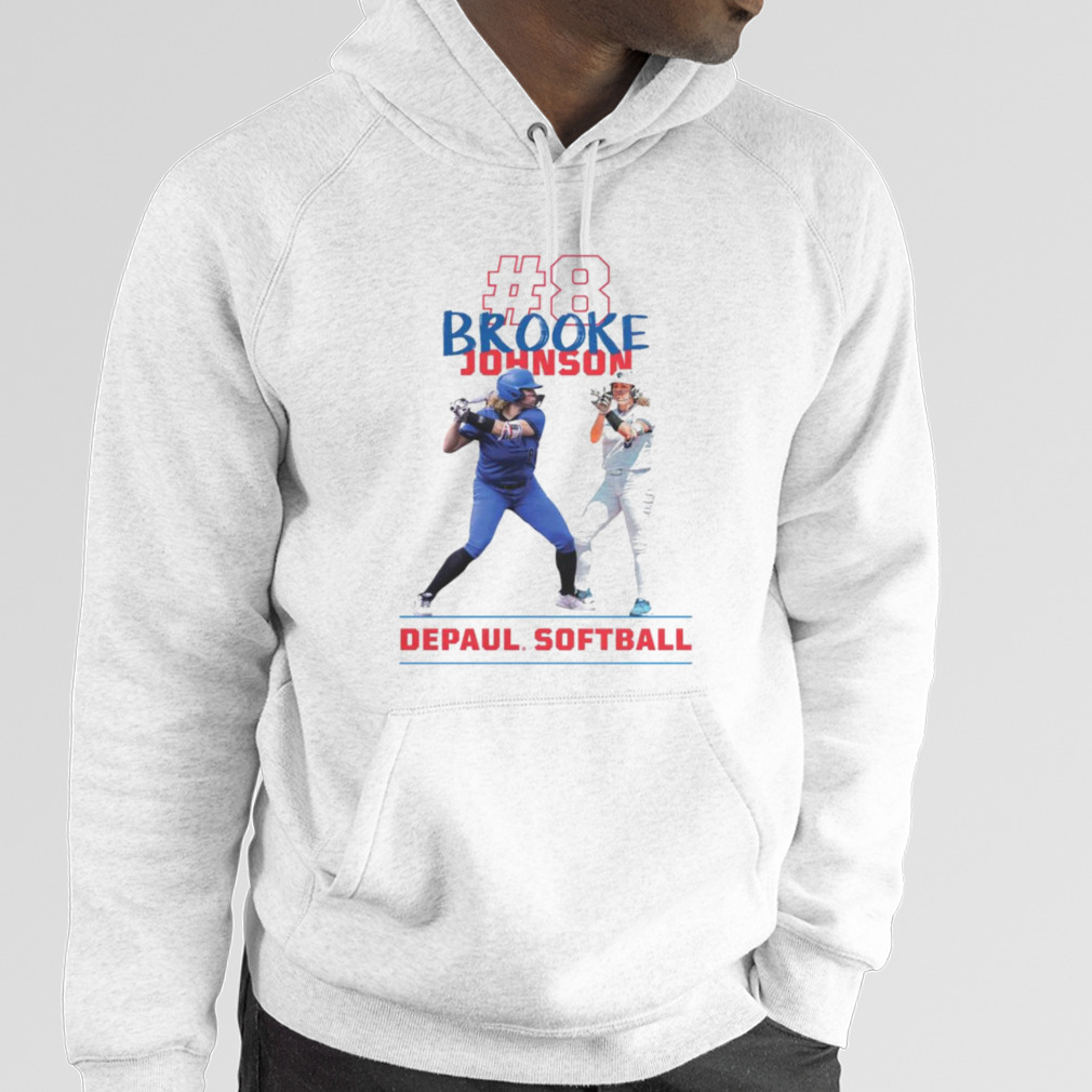 Brooke Johnson Depaul Softball shirt