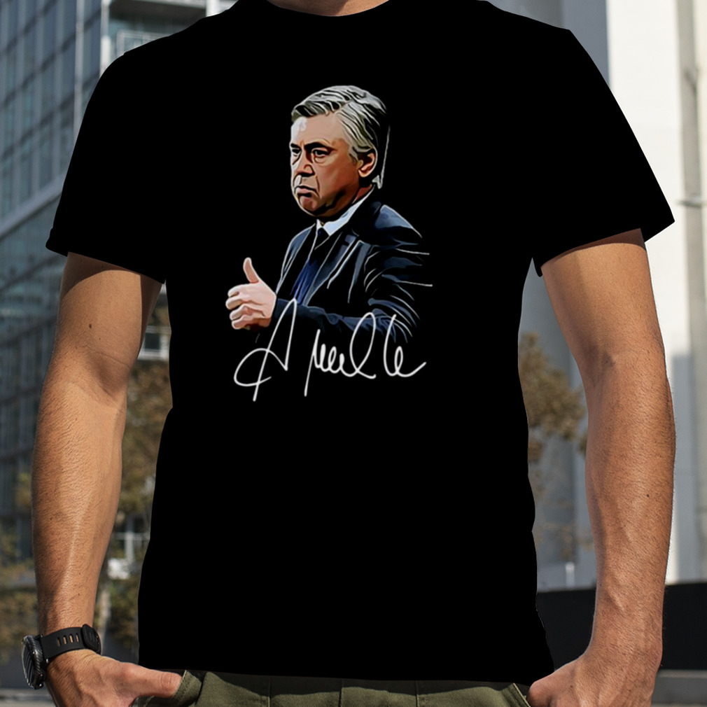Thumb Up Carlo Signature Carlo Ancelotti shirt