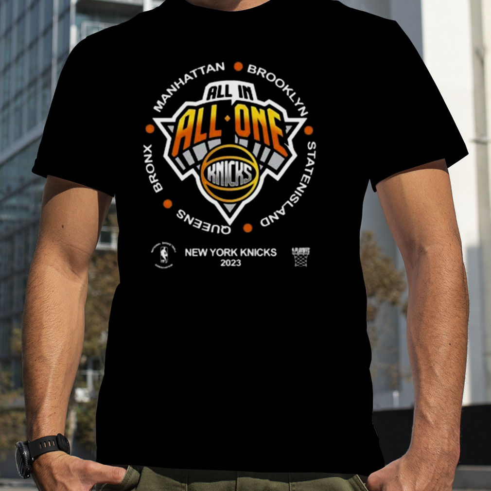 New York Knicks 2023 Manhattan Brooklyn Staten Island Shirt