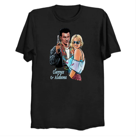 Tarantino True Romance - Clarence and Alabama T-Shirt