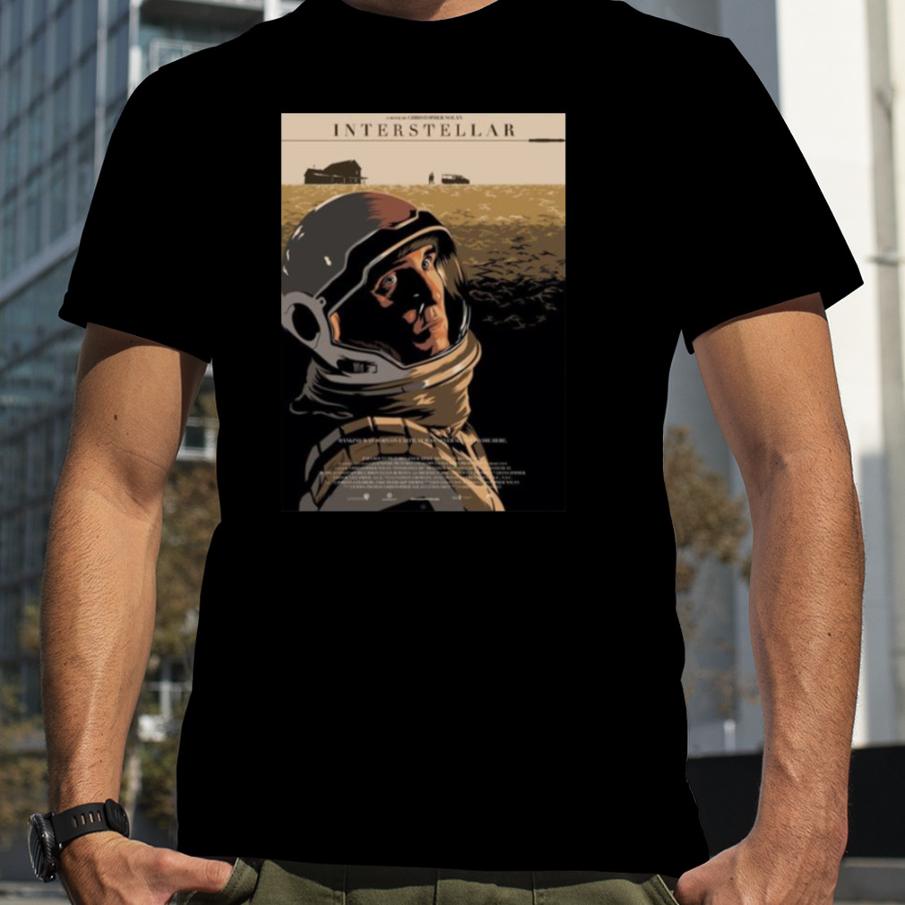 Cooper And The Corn Farm Interstellar Movie shirt