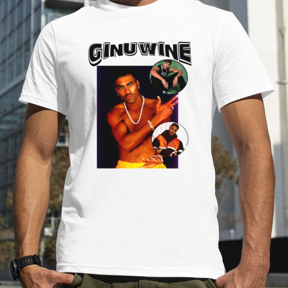 90s Ginuwine Collage Design shirt
