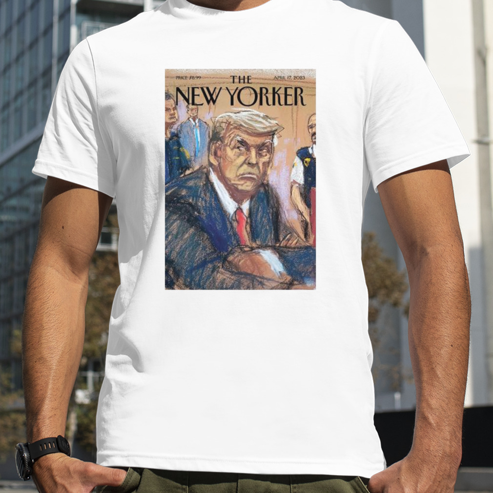 Trump The New Yorker April 17 2023 Poster shirt