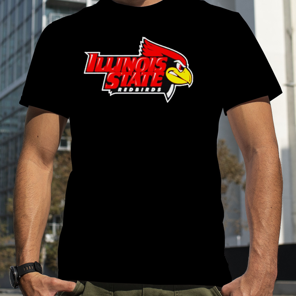 Illinois State Redbirds primary team logo shirt