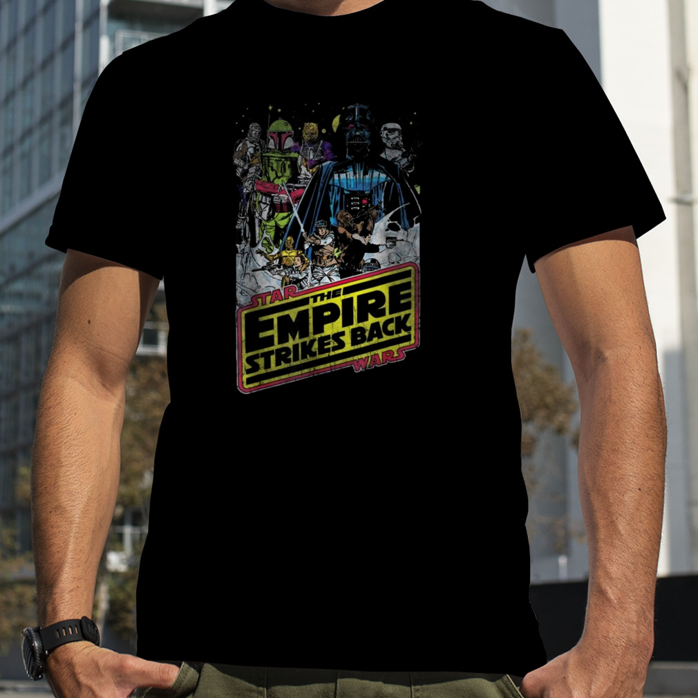 Star wars the empire strikes back wars shirt