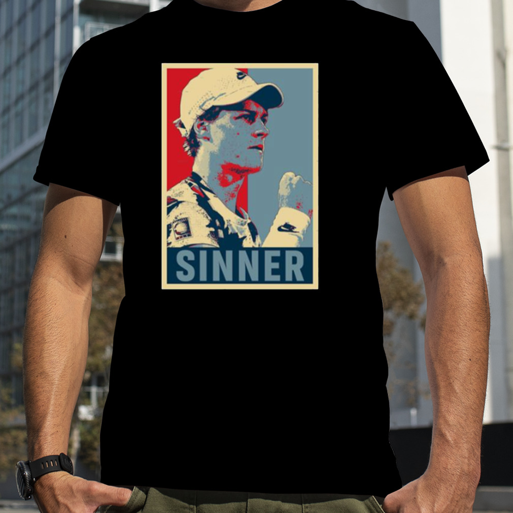 Hope Graphic Tennis Jannik Sinner shirt