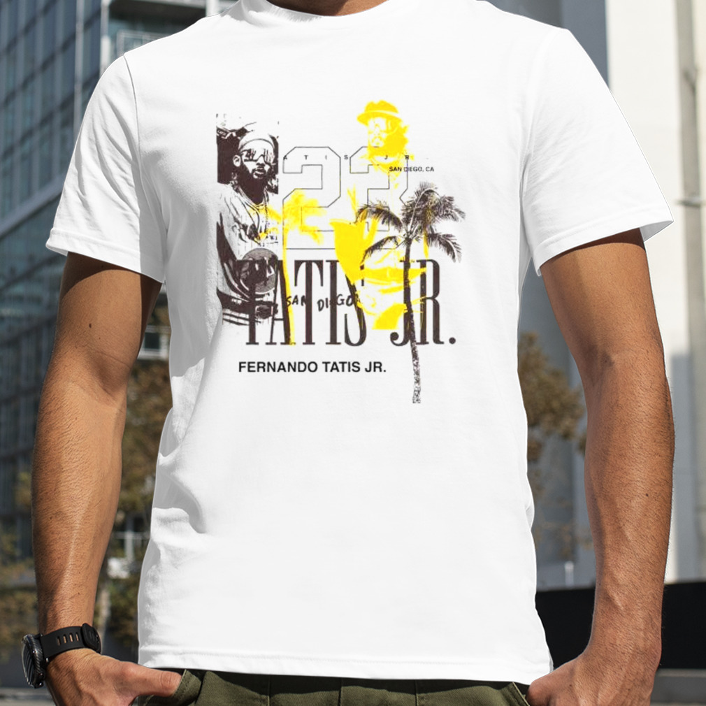 the Fernando Tatís Jr. no 23 San Diego Padres retro shirt