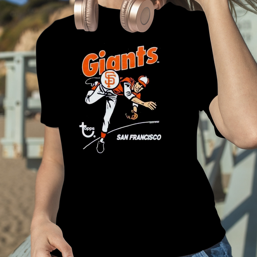 Topps San Francisco Giants baseball shirt, hoodie, sweater, long