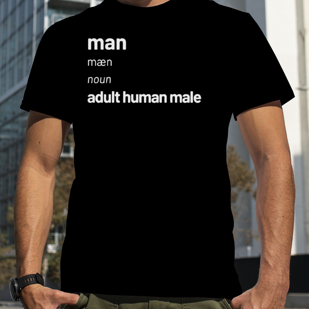 Man transphobic man adult human male shirt