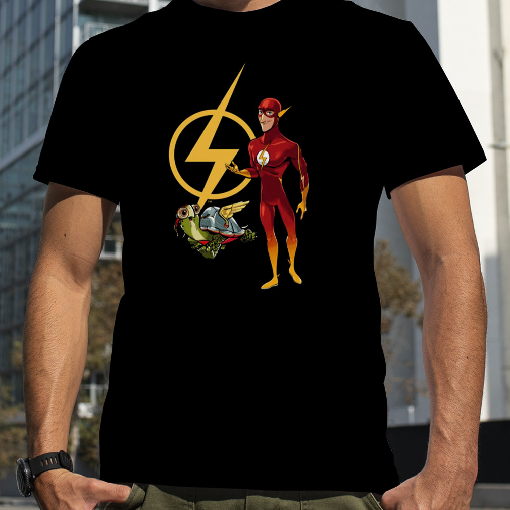 Merton & The Flash Super Pets shirt