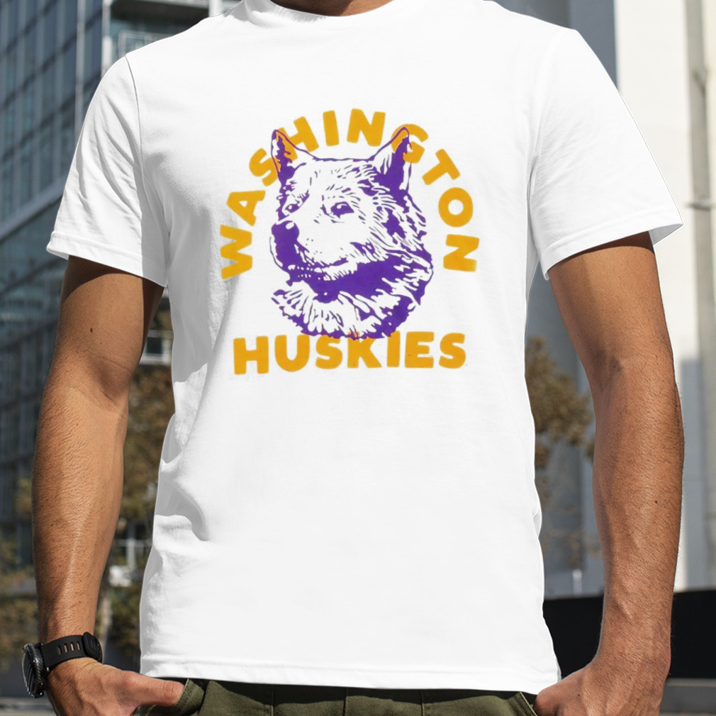 Washington Huskies logo shirt