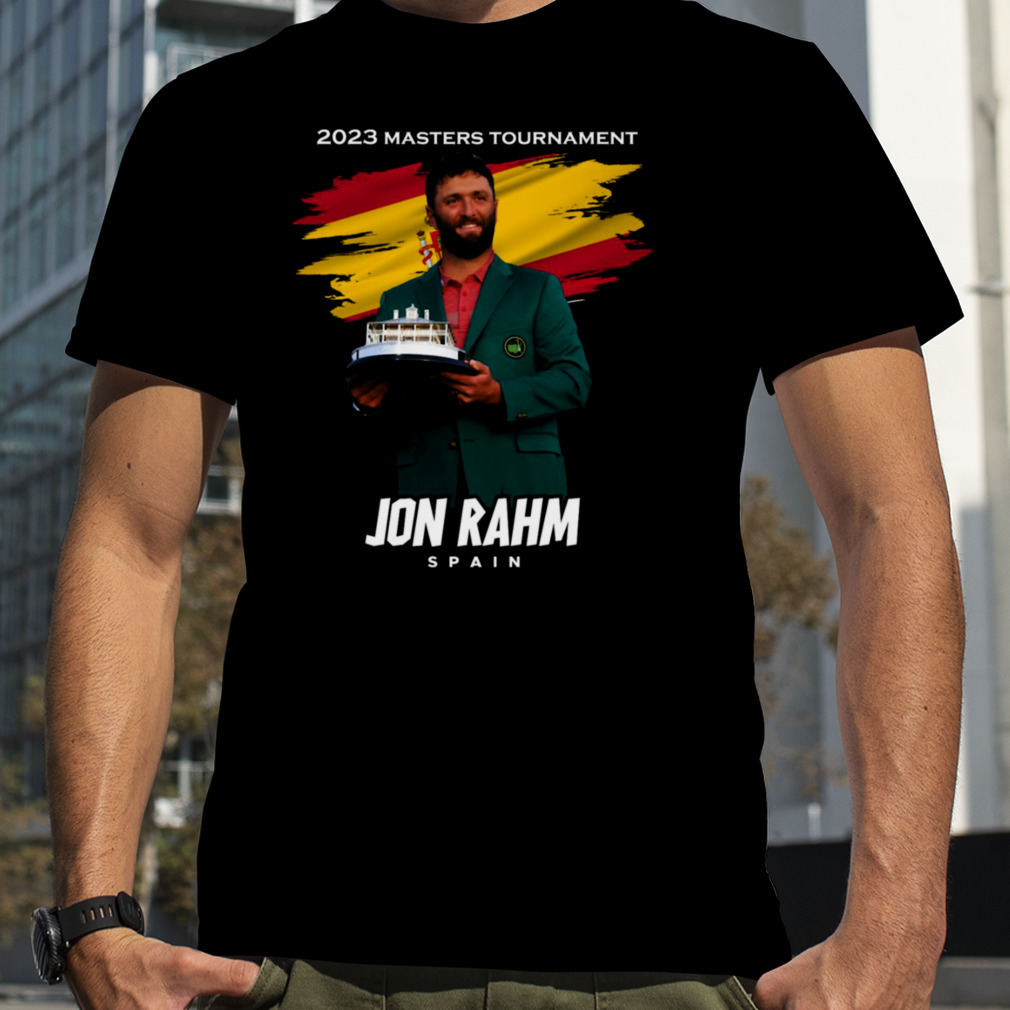 Jon Rahm 2023 Masters Tournament Champ Spain shirt