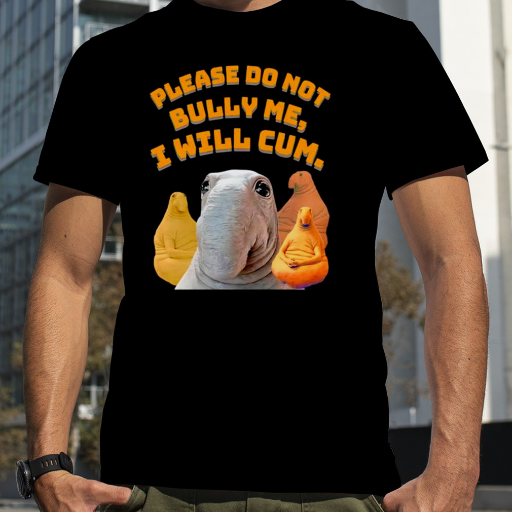 Please don’t bully me I’ll cum T-shirt