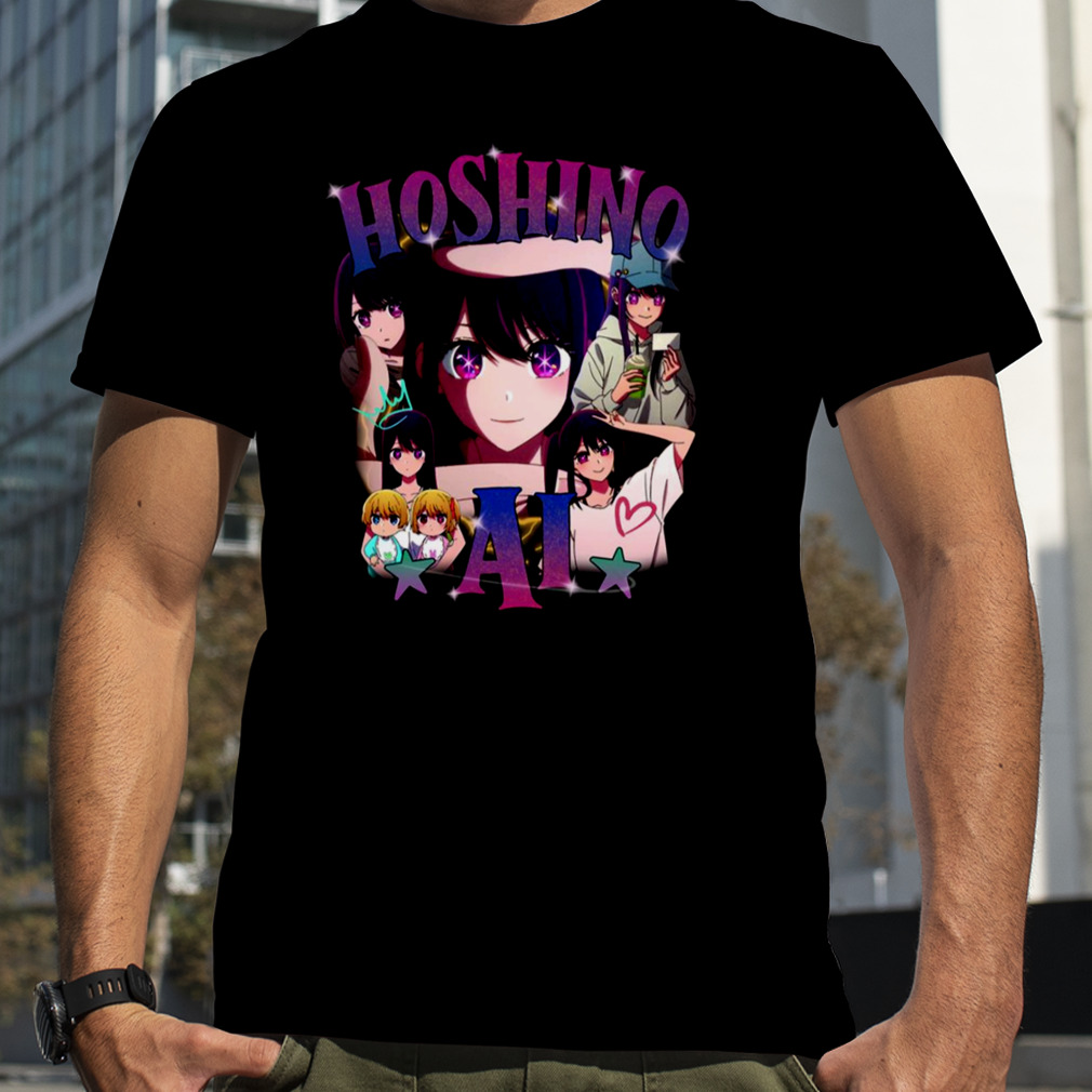 Ai Hoshino Vintage Bootleg Design Oshi No Ko shirt