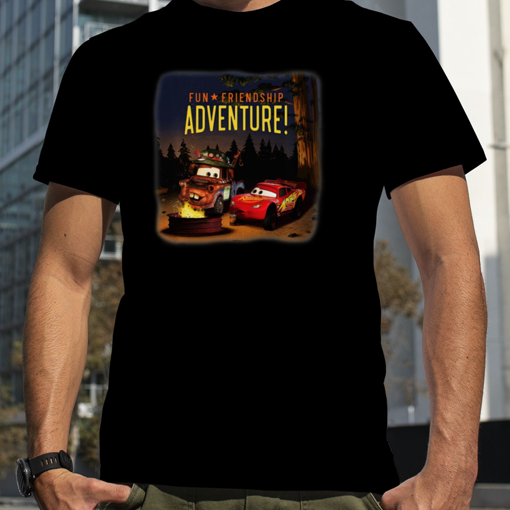 Friendship Adventure And Pixars Cars Fun shirt