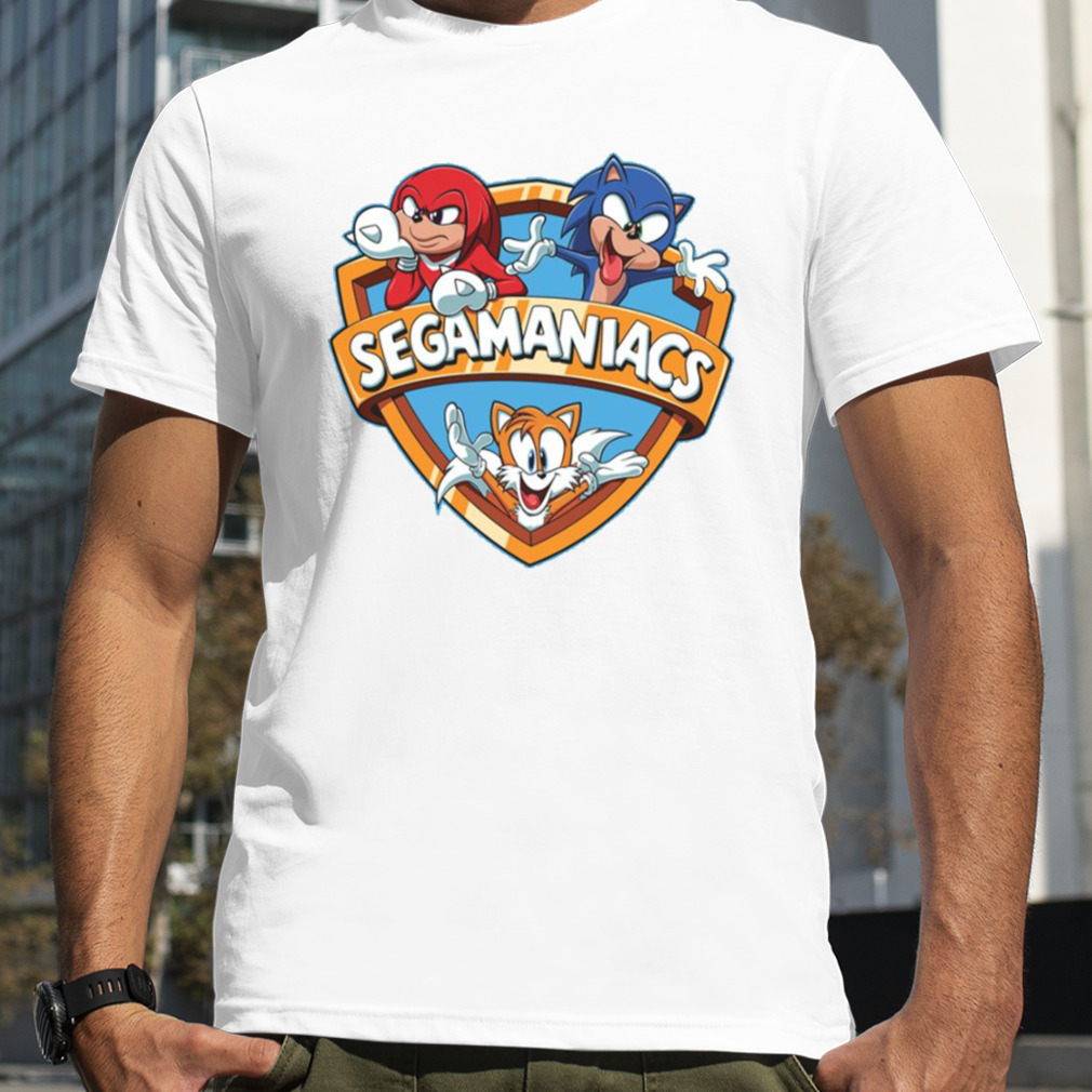 Segamaniacs Sonic Cartoon shirt