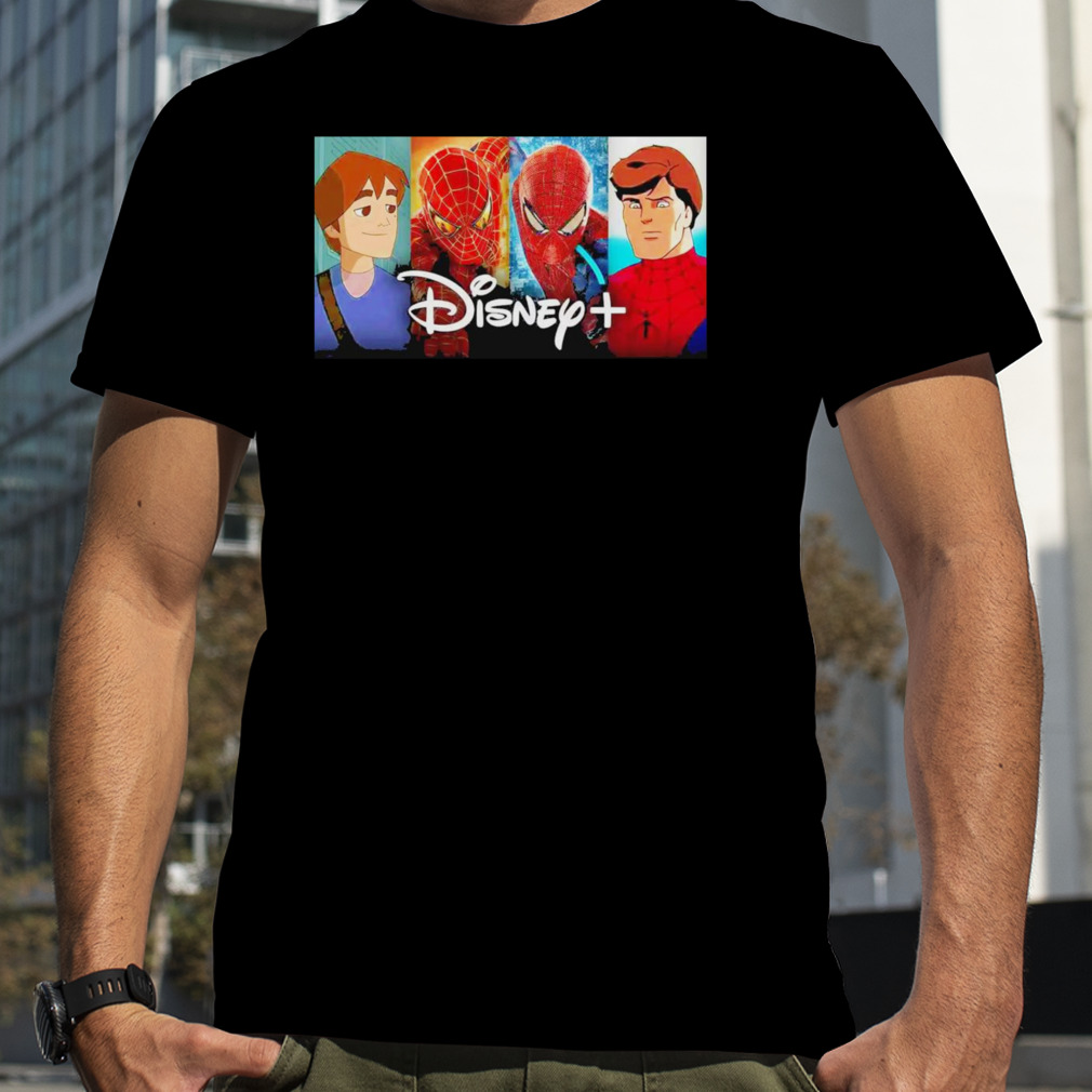 All 14 Spider-Man Movies & Shows Now Streaming on Disney Shirt