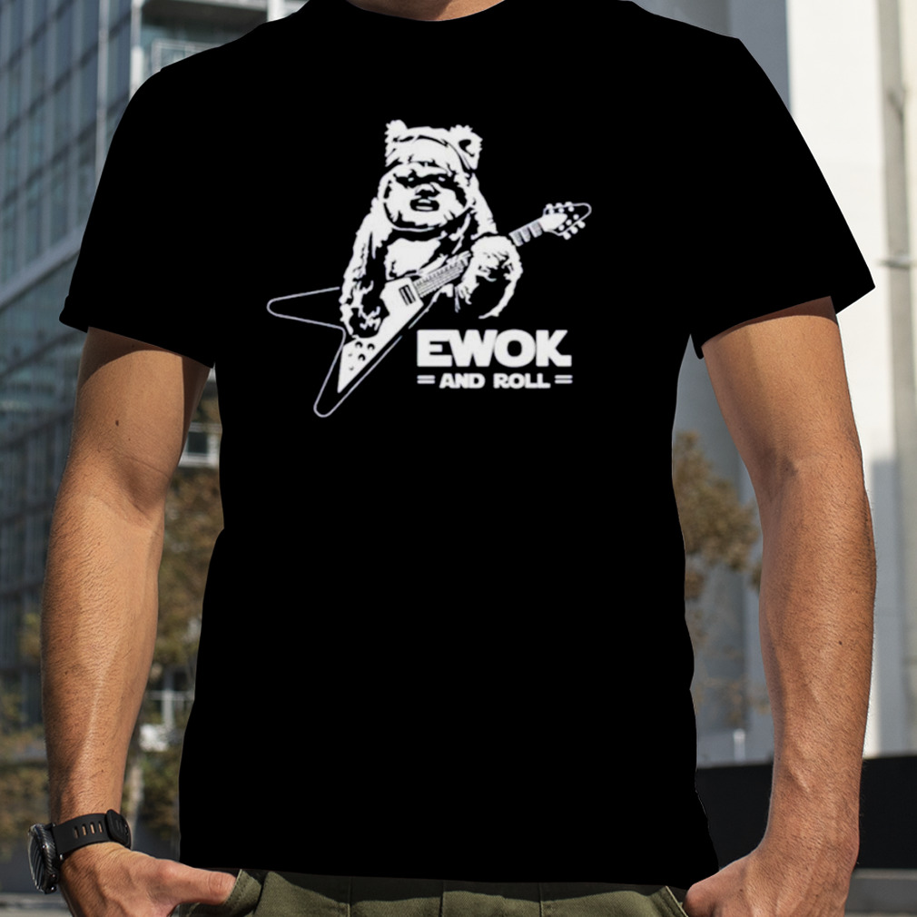 Ewok and roll guitar shirt