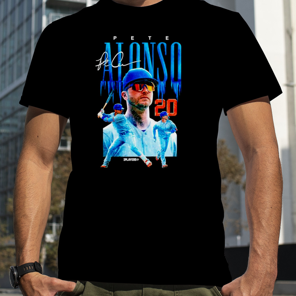 Funny pete Alonso New York M Cartoon Signature T-Shirt, hoodie