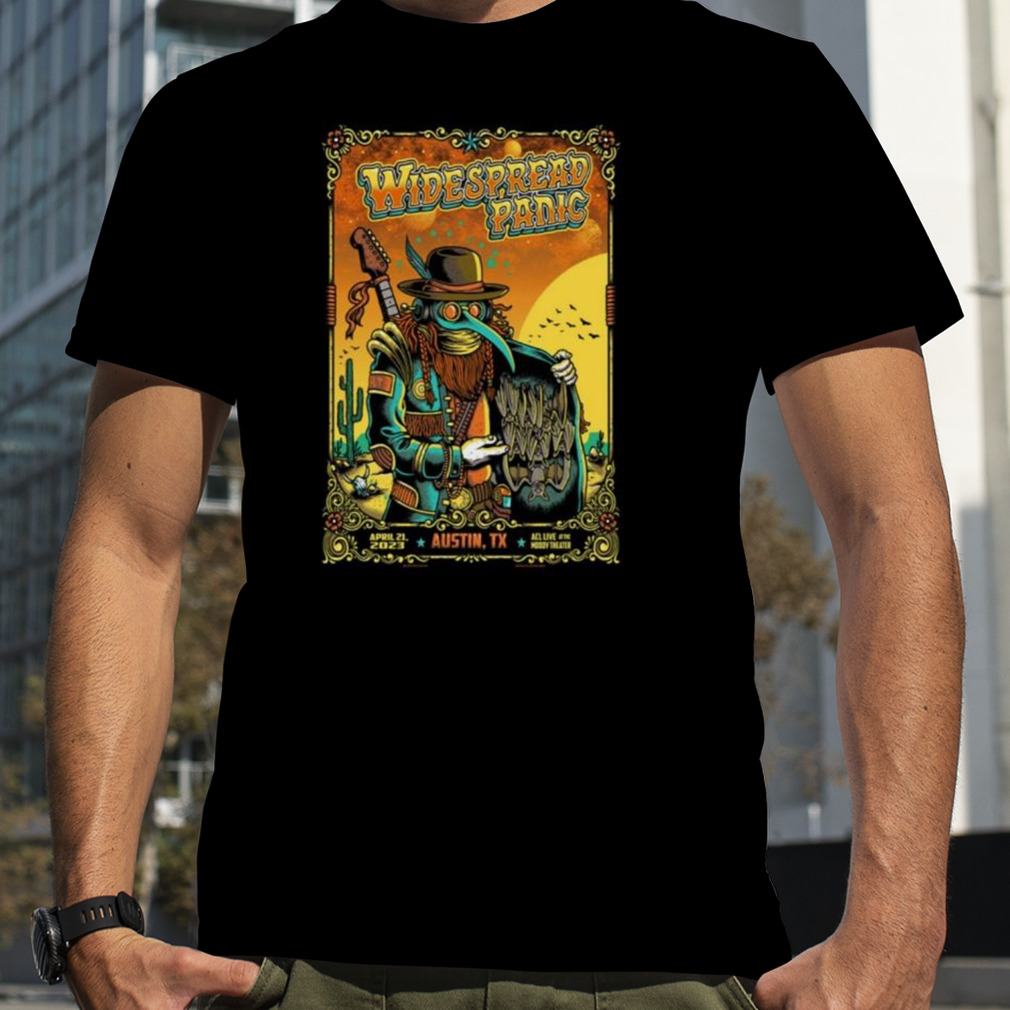 Widespread Panic April 21 2023 Austin TX ACL Live At The Moody Theater Shirt