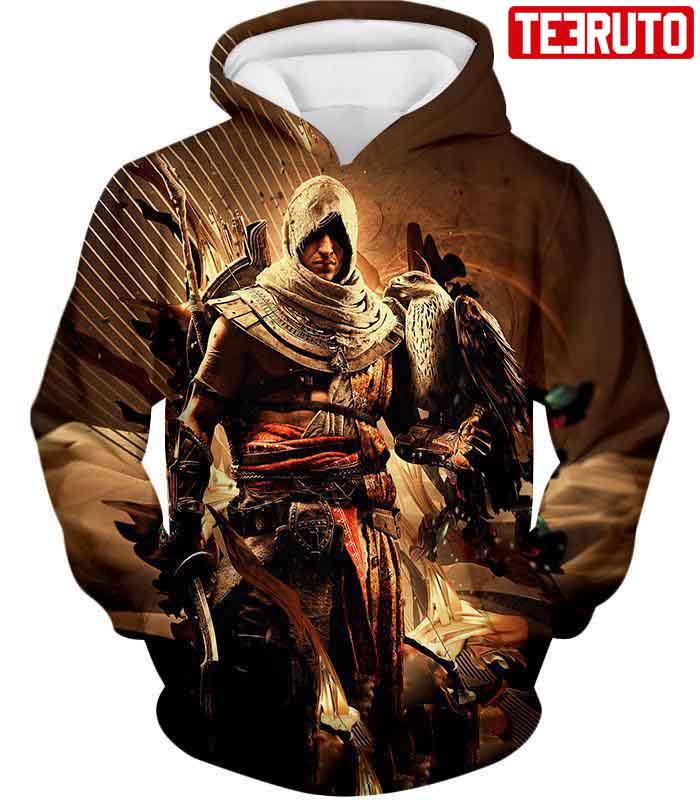 Assassin's Creed Origins Bayek Of Siwa Cool Graphic Hd 3d Aop Hoodie