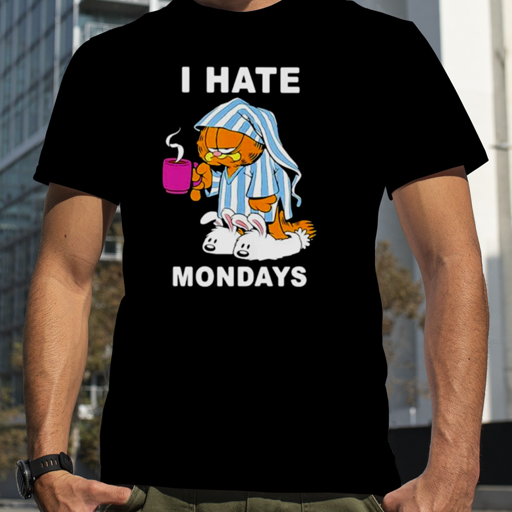 Garfield coffee I hate mondays shirt