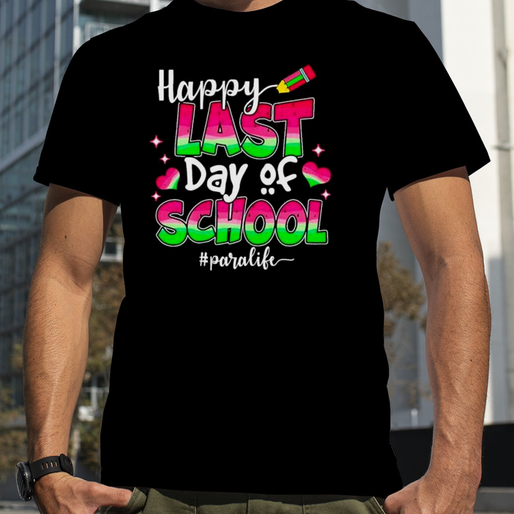 happy last day of school watermelon shirt