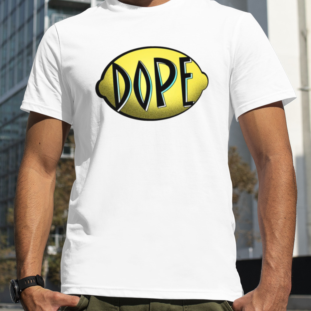 Dope Lemon Cartoon Art shirt