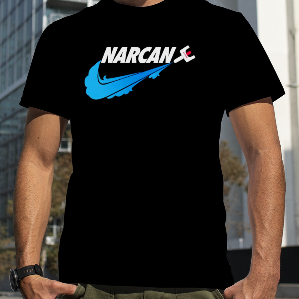 Narcan Nike logo shirt