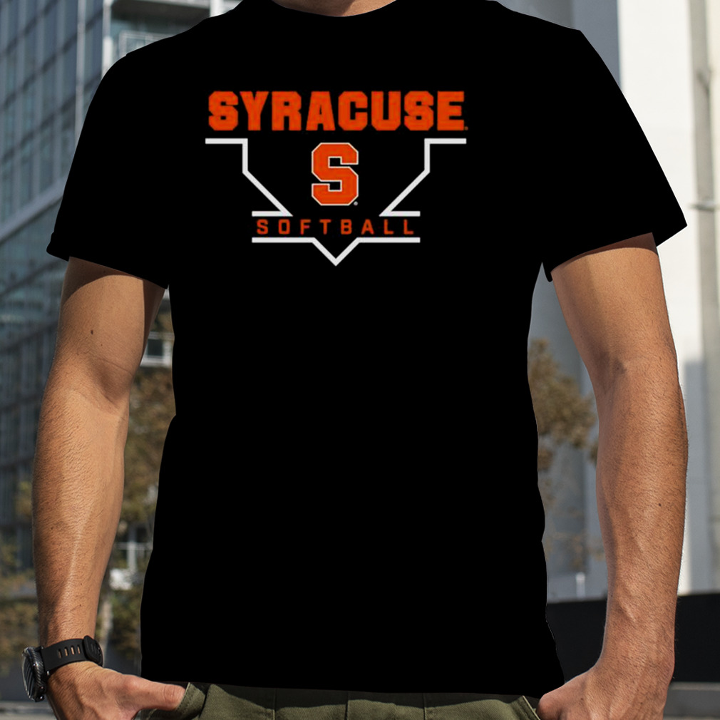 Syracuse Orange Homeplate Softball Shirt