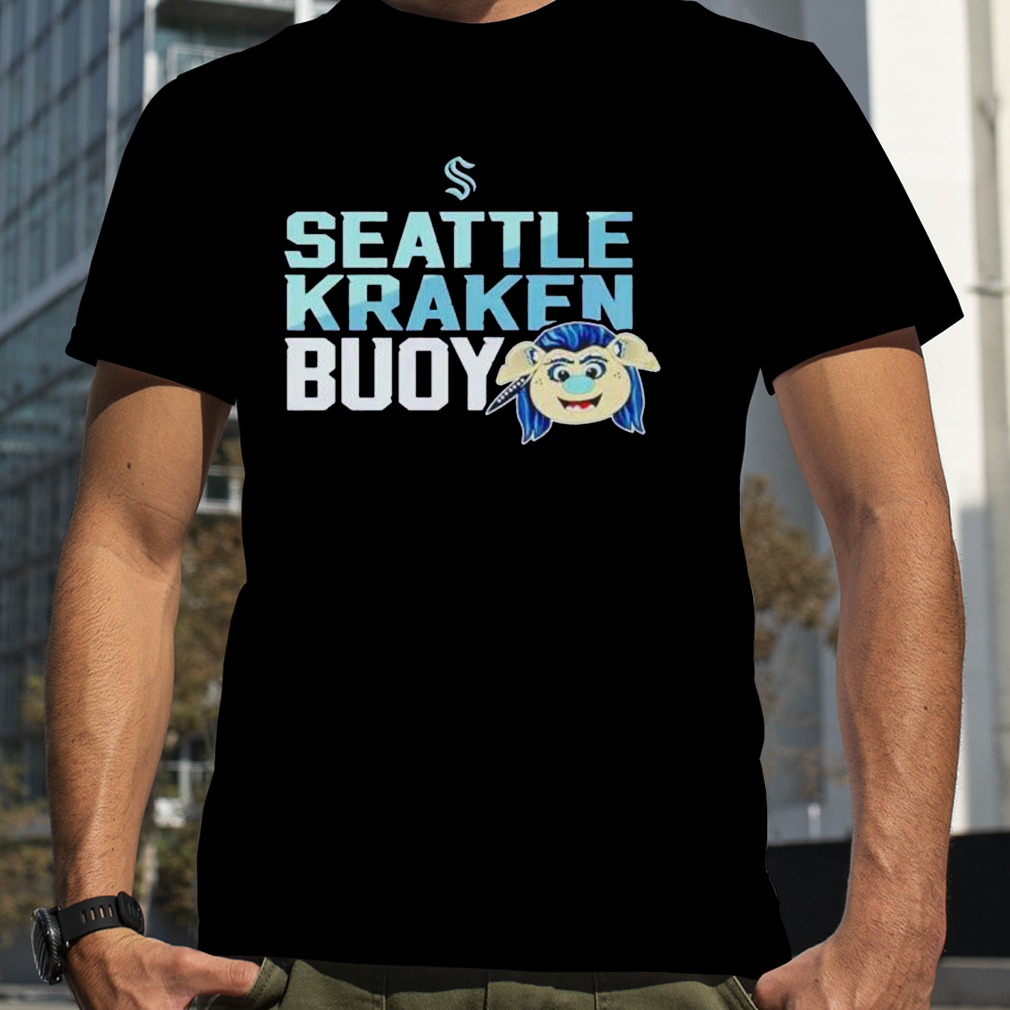 seattle Kraken Bouy mascot head shirt