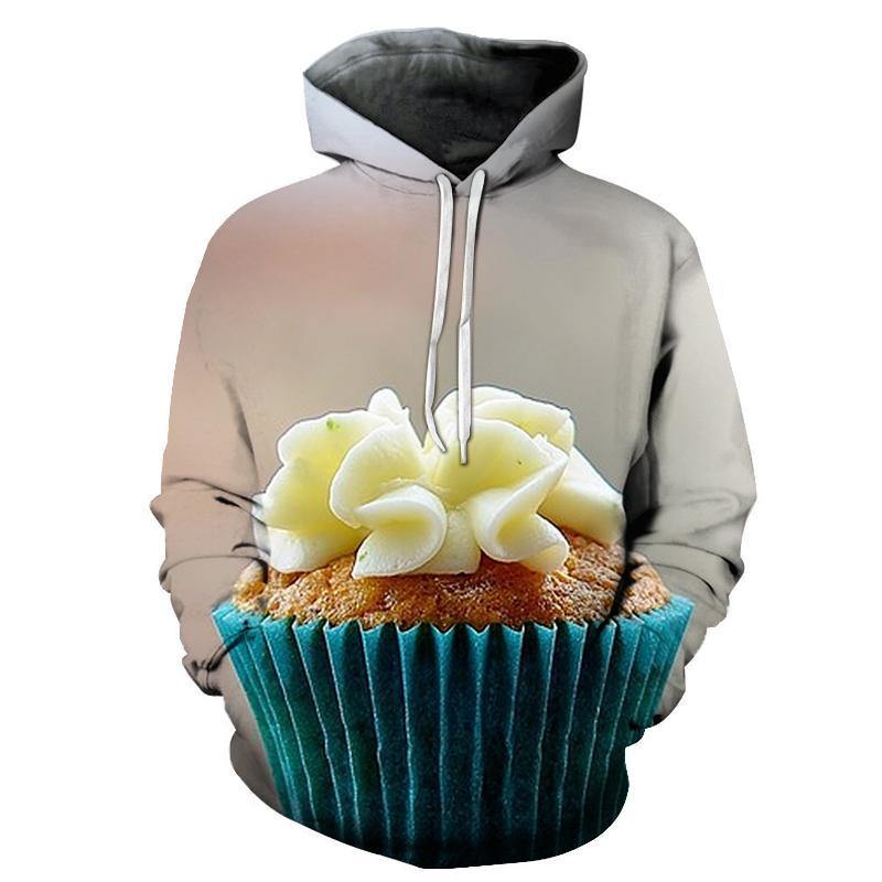 Cream Cupcake 3D Hoodie