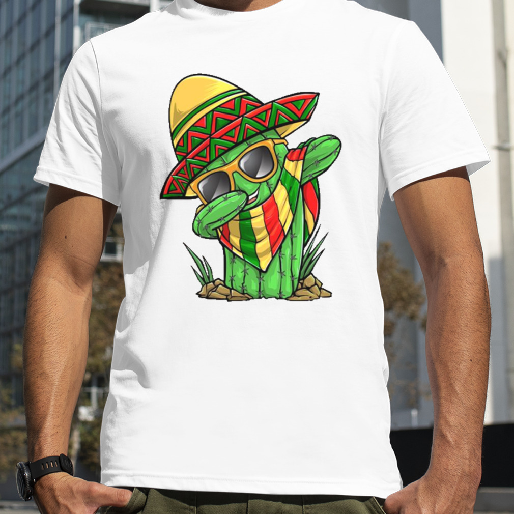 Dabbing Cactus Cinco De Mayo shirt