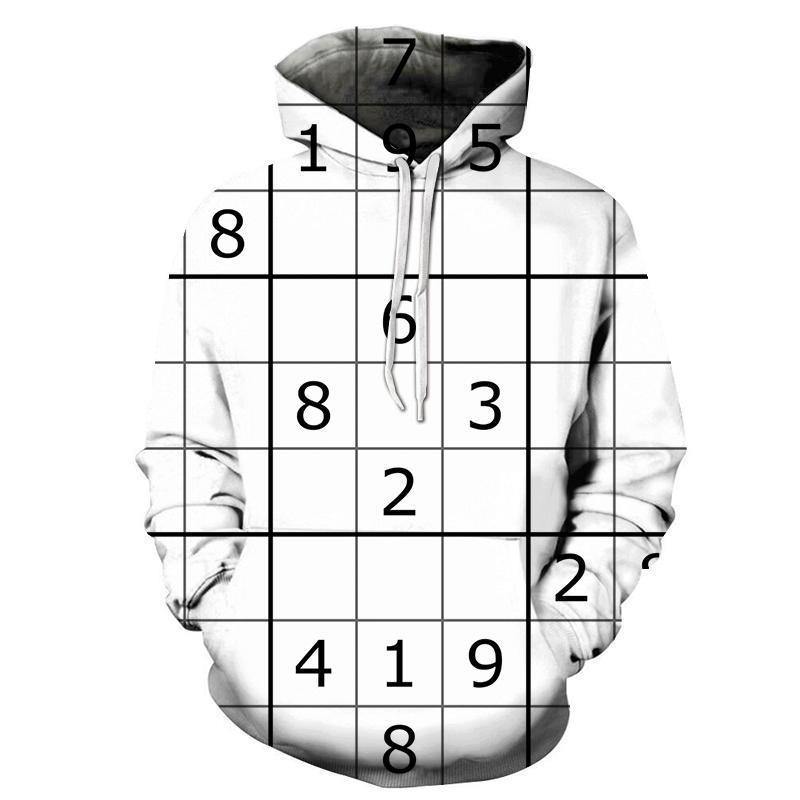Fill In The Sudoku 3D - Sweatshirt, Hoodie, Pullover