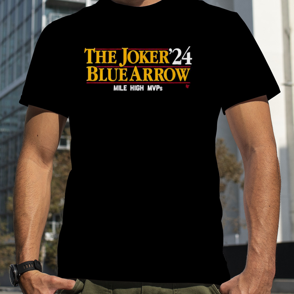 The Joker-Blue Arrow ’24 Denver Basketball Shirt