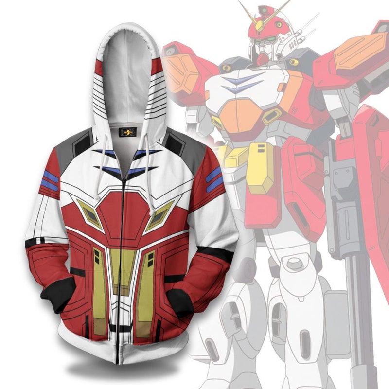 Heavyarms Mobile Suit Gundam Wing Hoodie Anime Outfits