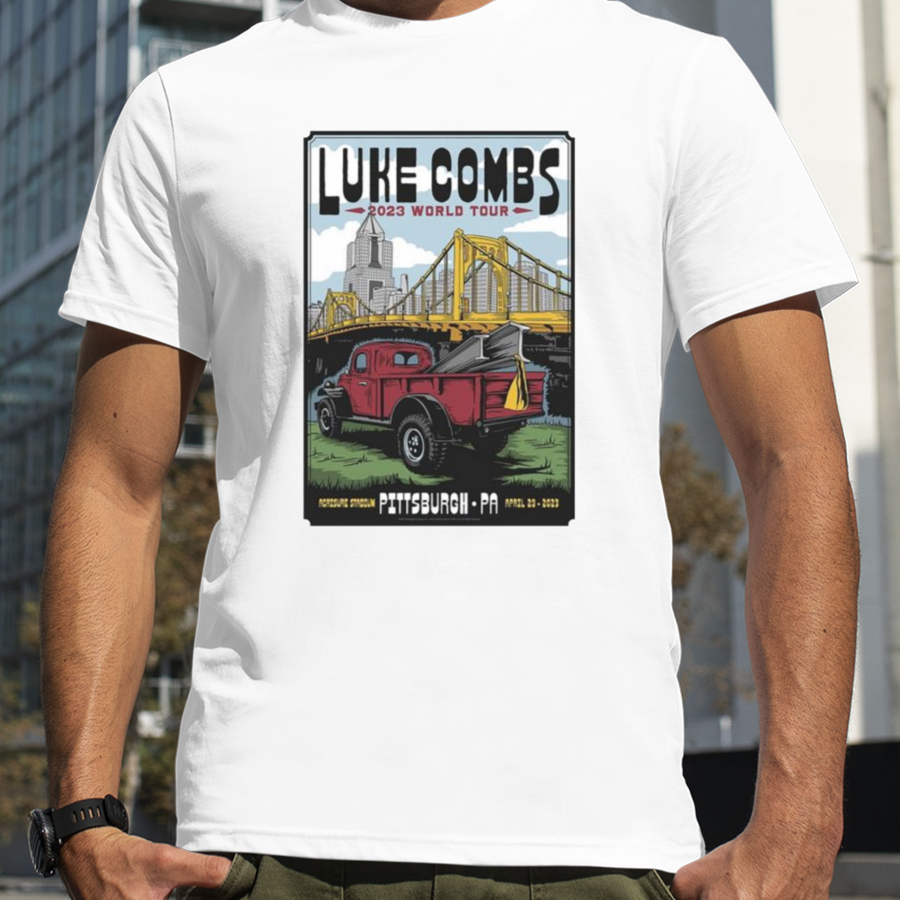 Luke Combs Acrisure Stadium Pittsburgh, PA April 29 2023 shirt