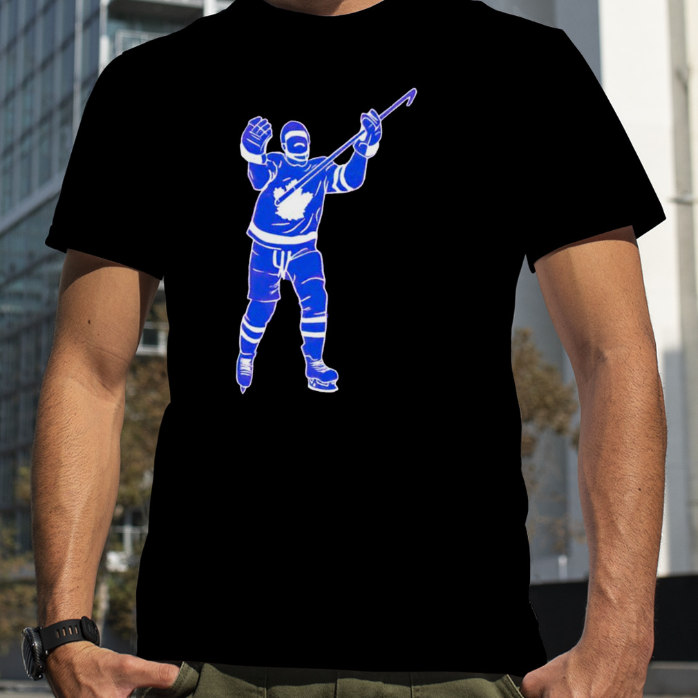 Auston Matthews silhouette Toronto Maple Leafs shirt