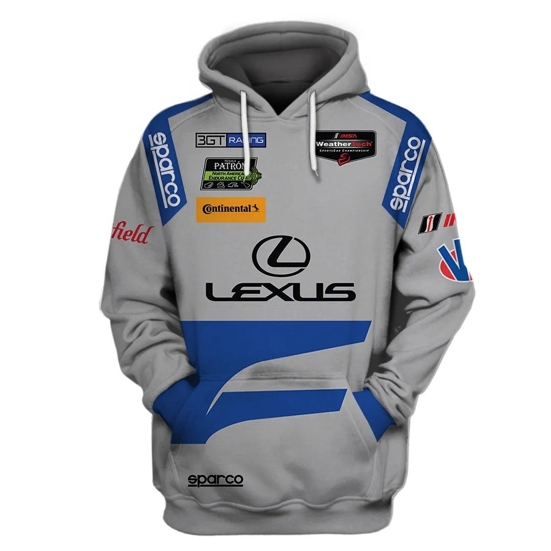 Lexus 3D 3GT Racing Team Lexus Racing Team AOP Unisex Hoodie