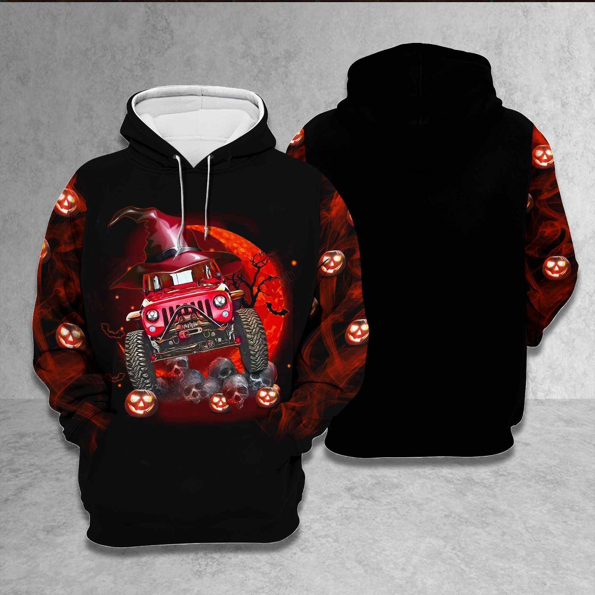 Not All Witches Drive Broomstick 3D Christmas Hoodie