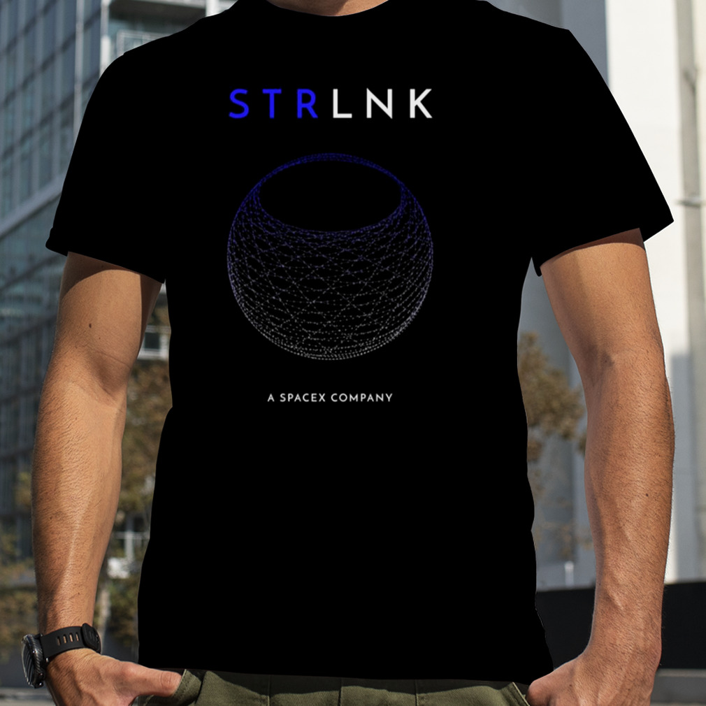 Starlink Graphic Design Spacex shirt