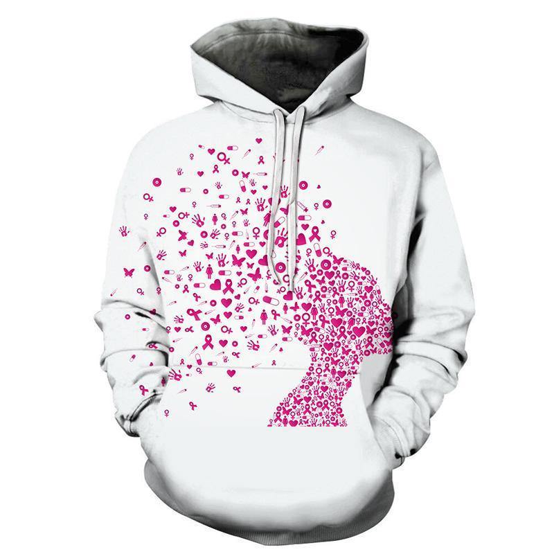 Think Pink Bca 3D - Sweatshirt, Hoodie, Pullover