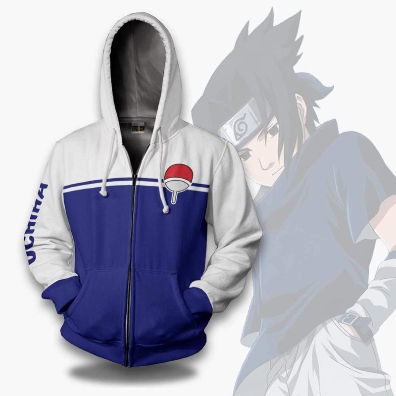 Uchiha Hoodie Nrt Clothes Anime Outfit